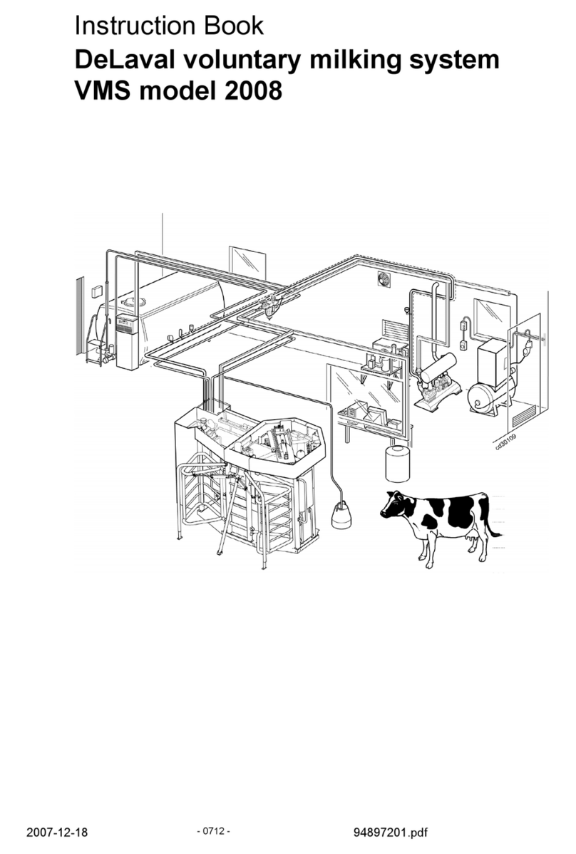 DeLaval VMS 2008 User manual