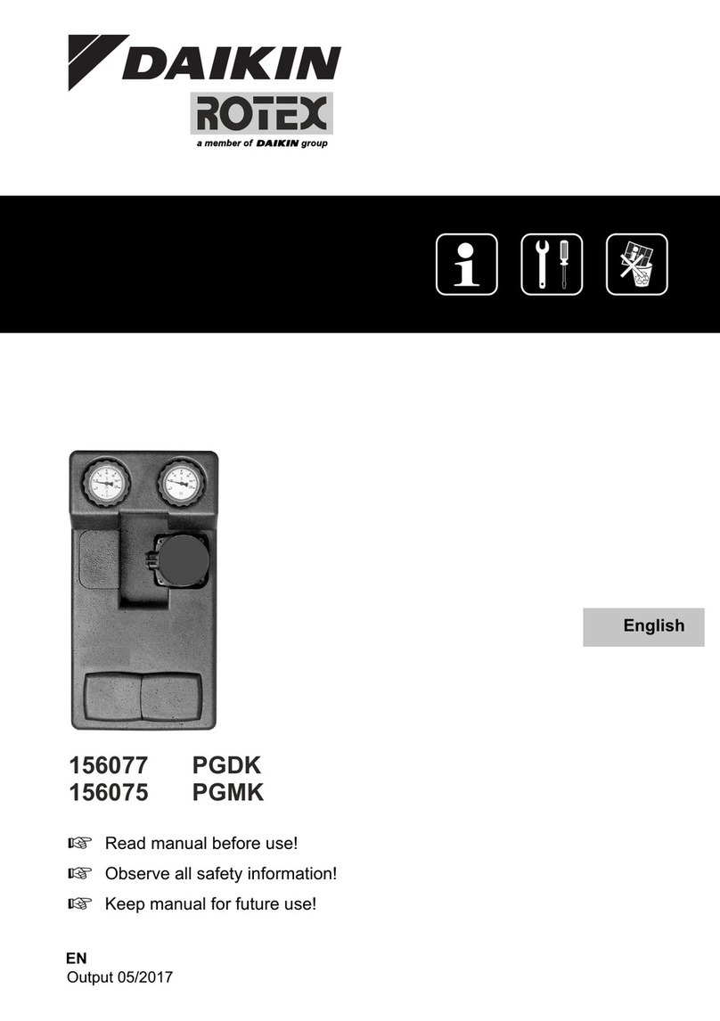 Daikin Rotex PGMK manual