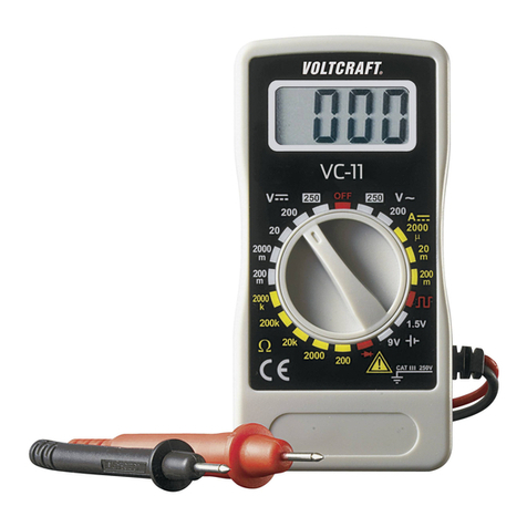 VOLTCRAFT VC-11 operating instructions