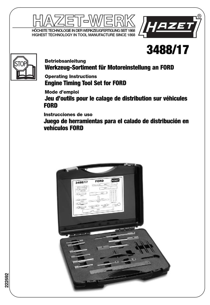 HAZET-WERK 3488/17 operating instructions