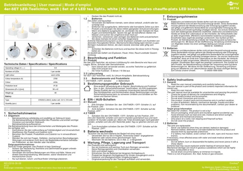 Goobay 66714 User manual