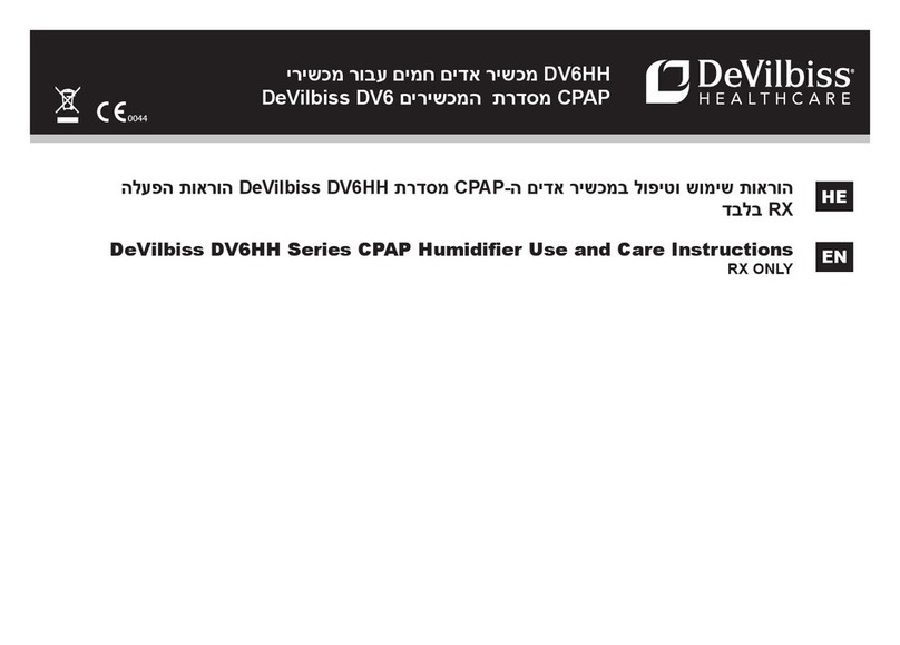 DeVilbiss DV6 Series Use and care instructions