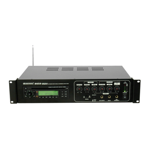 Omnitronic EIO3-50II user manual