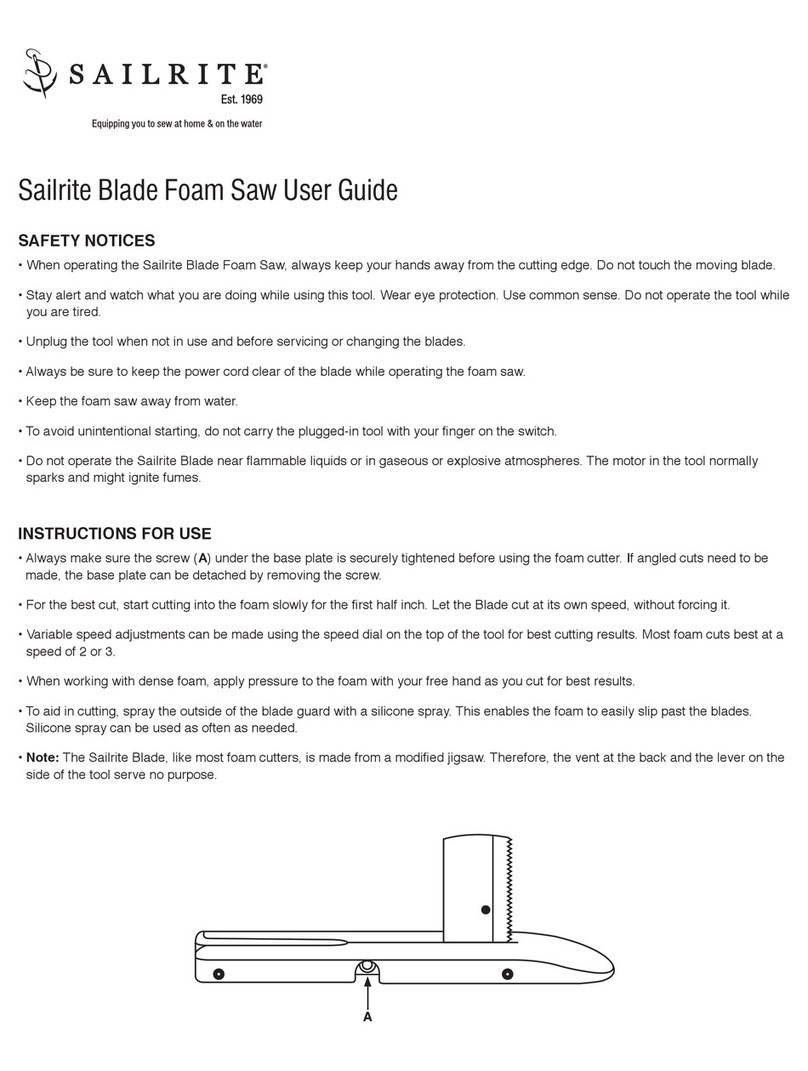 Sailrite 121244 user guide