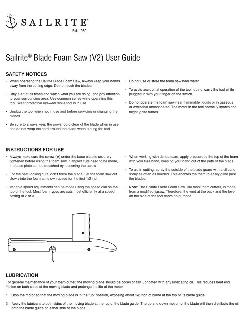 Sailrite 121244 user guide