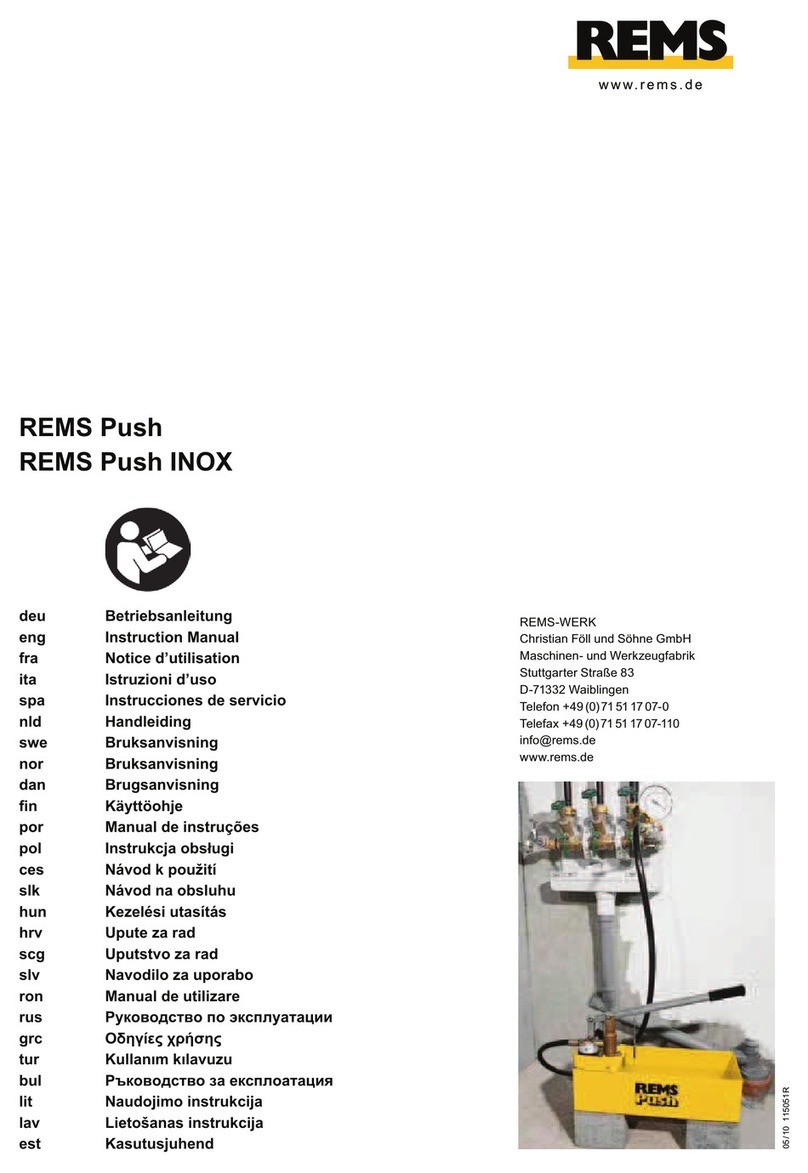 REMS Push instruction manual