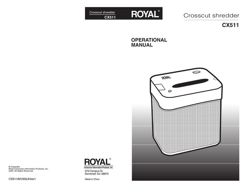 Royal CX511 Quick start guide