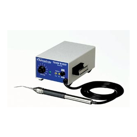 SybronEndo Touch 'n Heat 5004 Instruction Manual