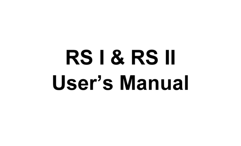 Ecoglider RS I user manual