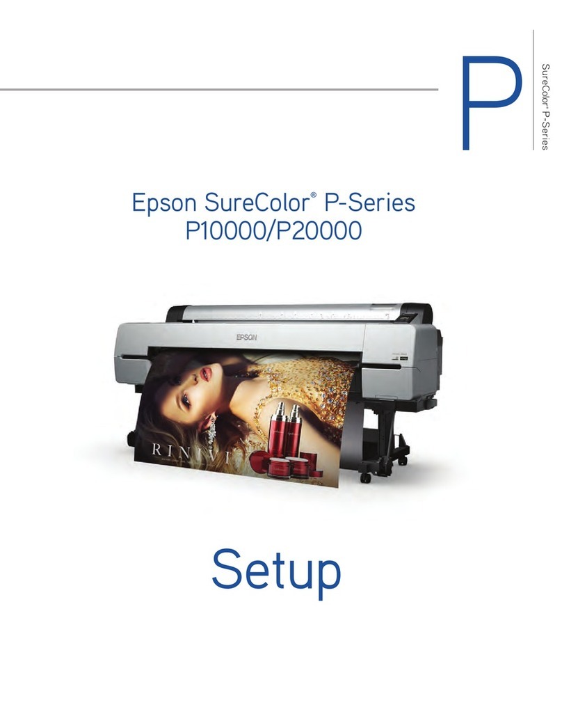 Epson SureColor P-Series User manual
