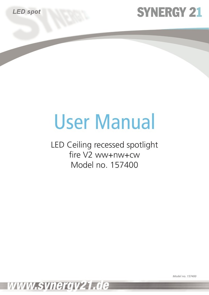 Synergy 21 157400 user manual