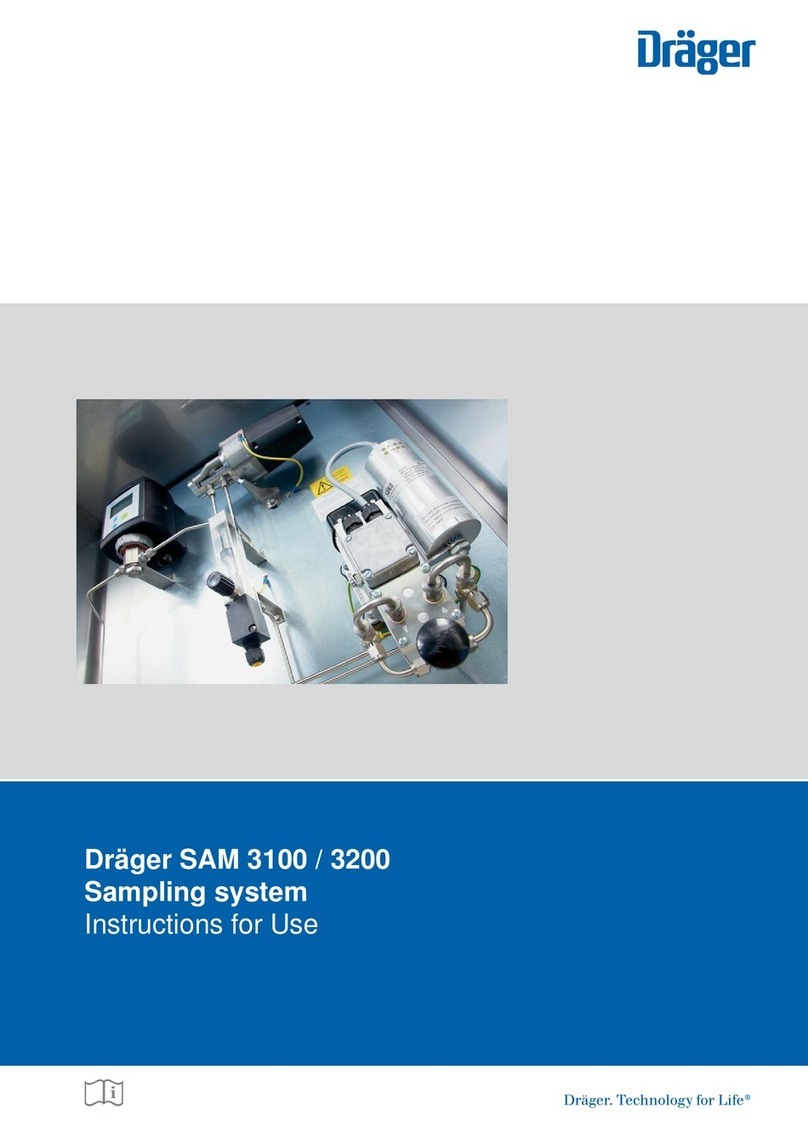 Dräger SAM 3100 User manual