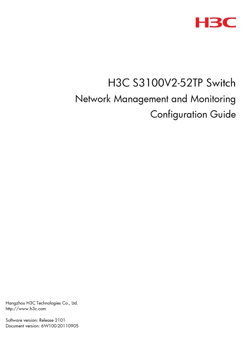 H3C S3100V2-52TP User manual