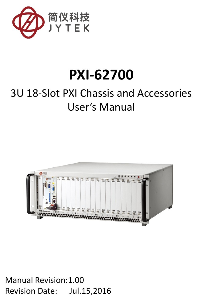 JYTEK PXI-62700 user manual