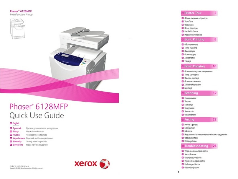 Xerox Phaser 6128 MFP Operating manual