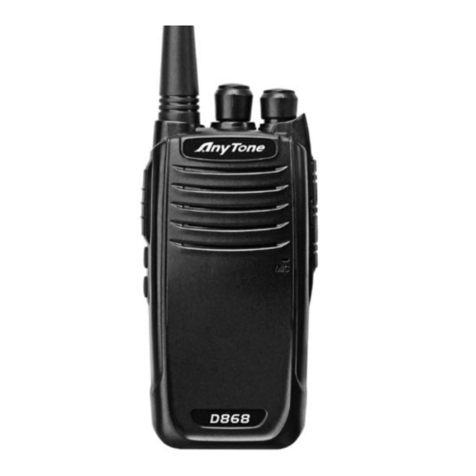 AnyTone AT-D868 user manual