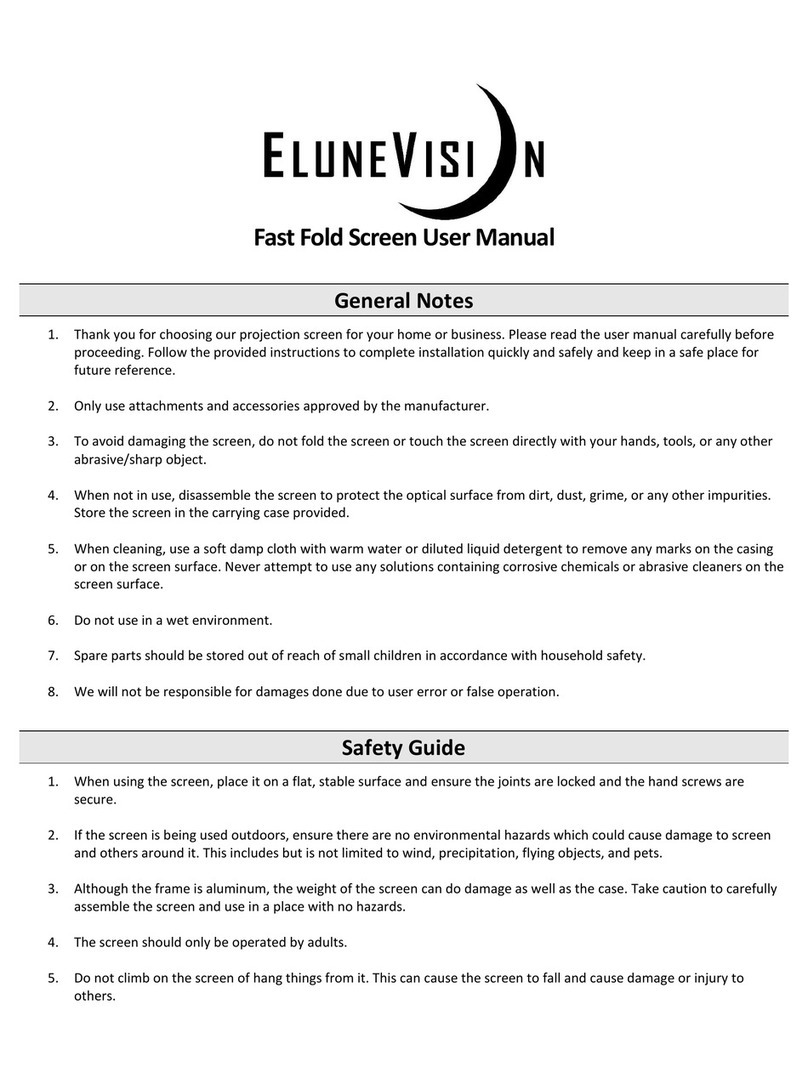 EluneVision Fast Fold User manual EluneVision Fast Fold User manual