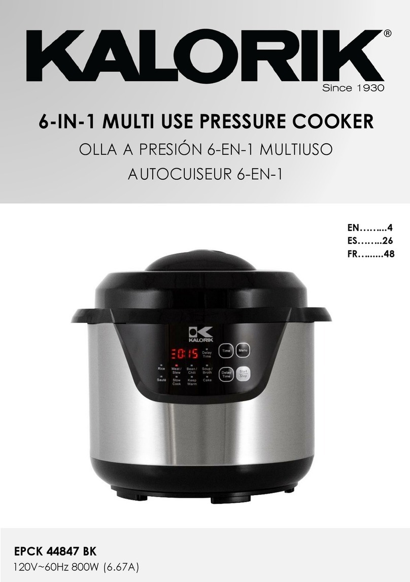 Kalorik EPCK 44847 BK User manual