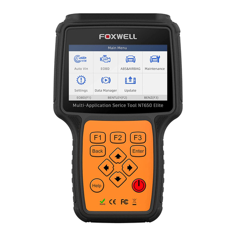 Foxwell NT650 Elite User manual