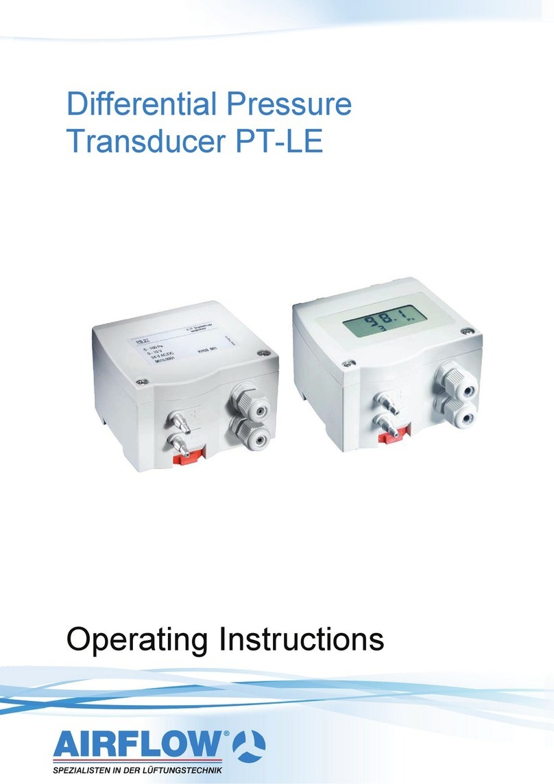 Airflow PT-LE operating instructions