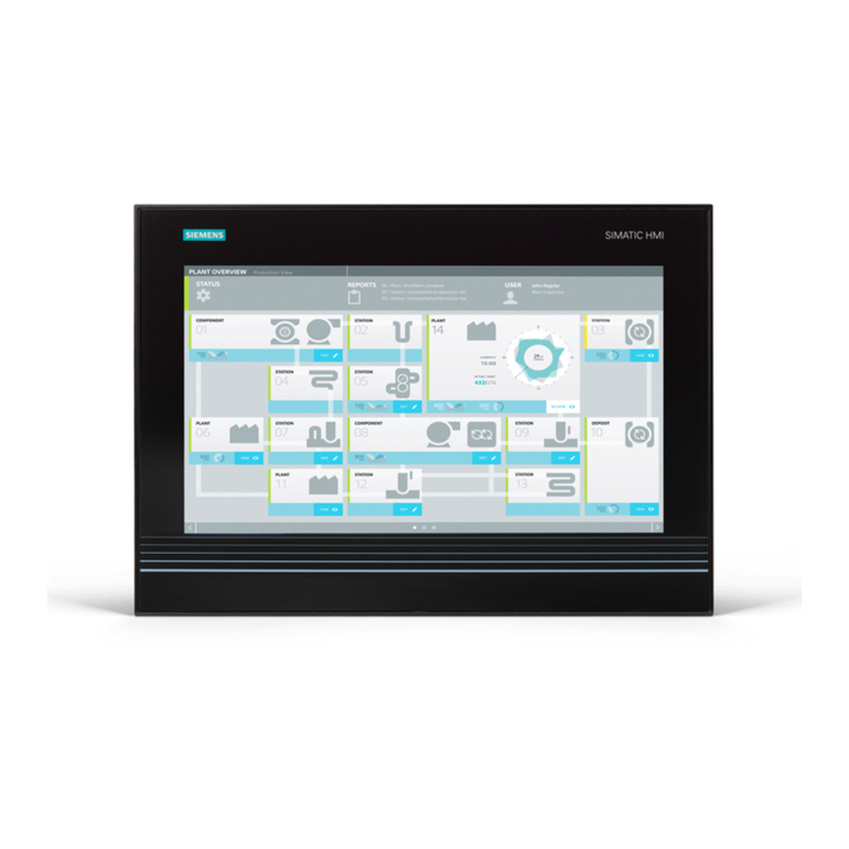 Siemens Simatic series User manual