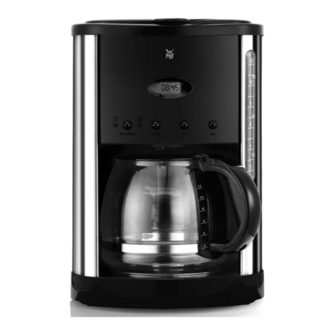 WMF Terra Coffee Machine User manual WMF Terra Coffee Machine User manual