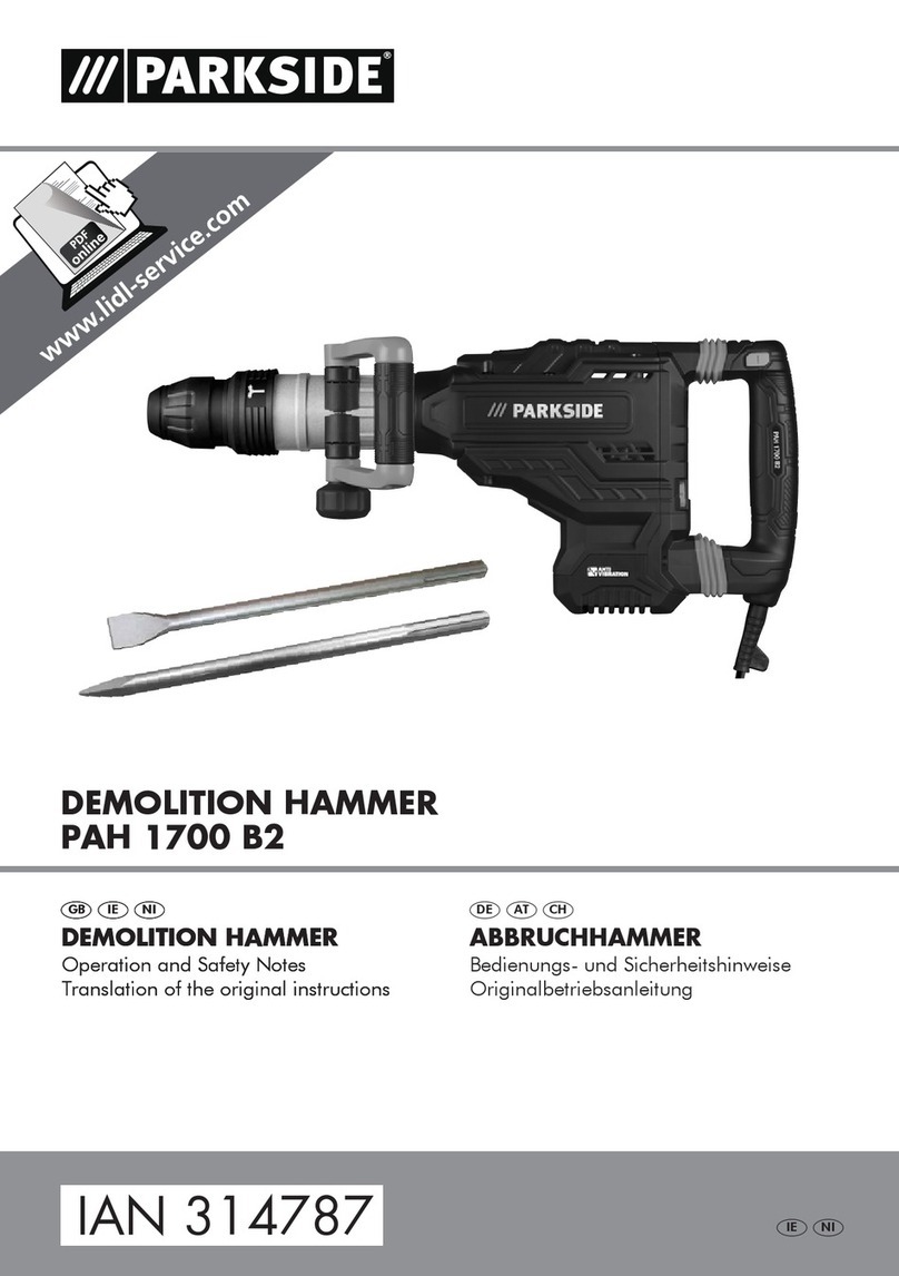 Parkside PAH 1700 B2 User manual