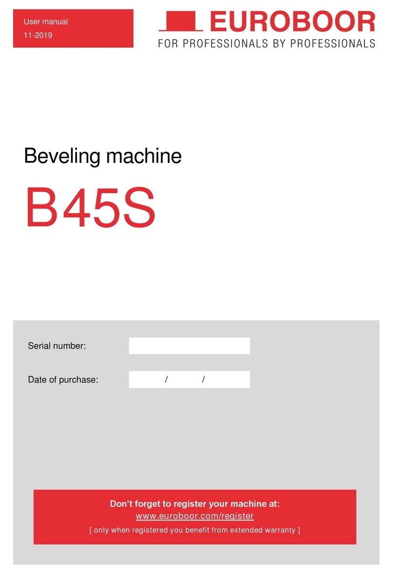 Euroboor B45S user manual