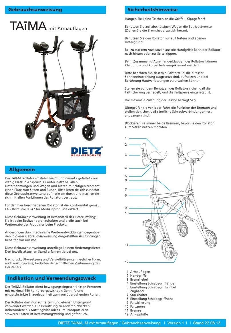 Dietz Taima M User manual Dietz Taima M User manual