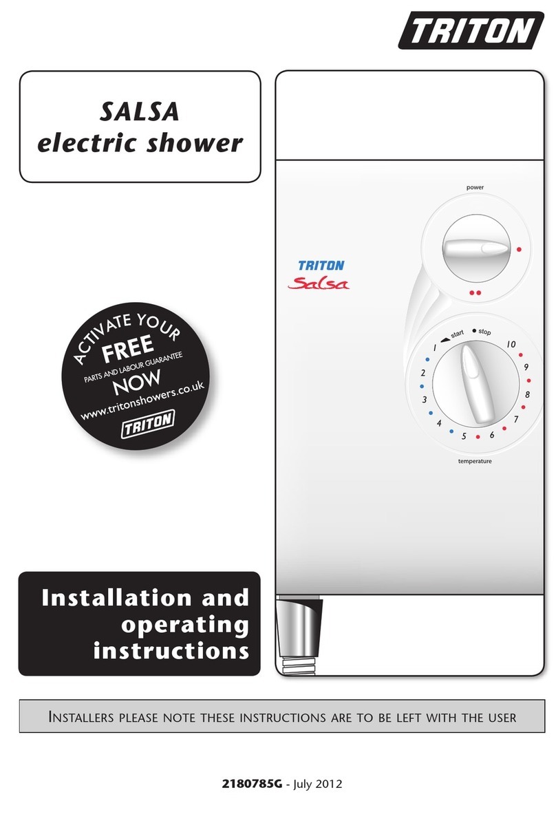 Triton SALSA Installation and operating instructions