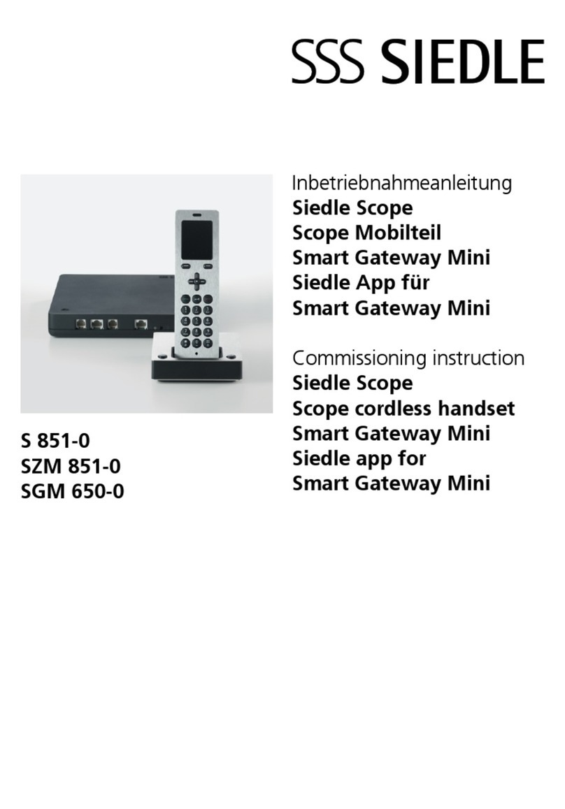 Siedle Scope Series Commissioning Instruction