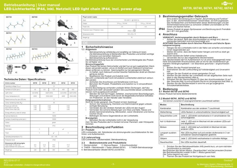 Goobay 66740 user manual