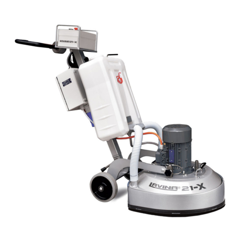 Superabrasive LAVINA 21-X user manual