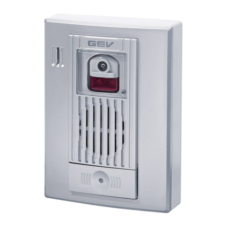 GEV CVF 86005 User manual