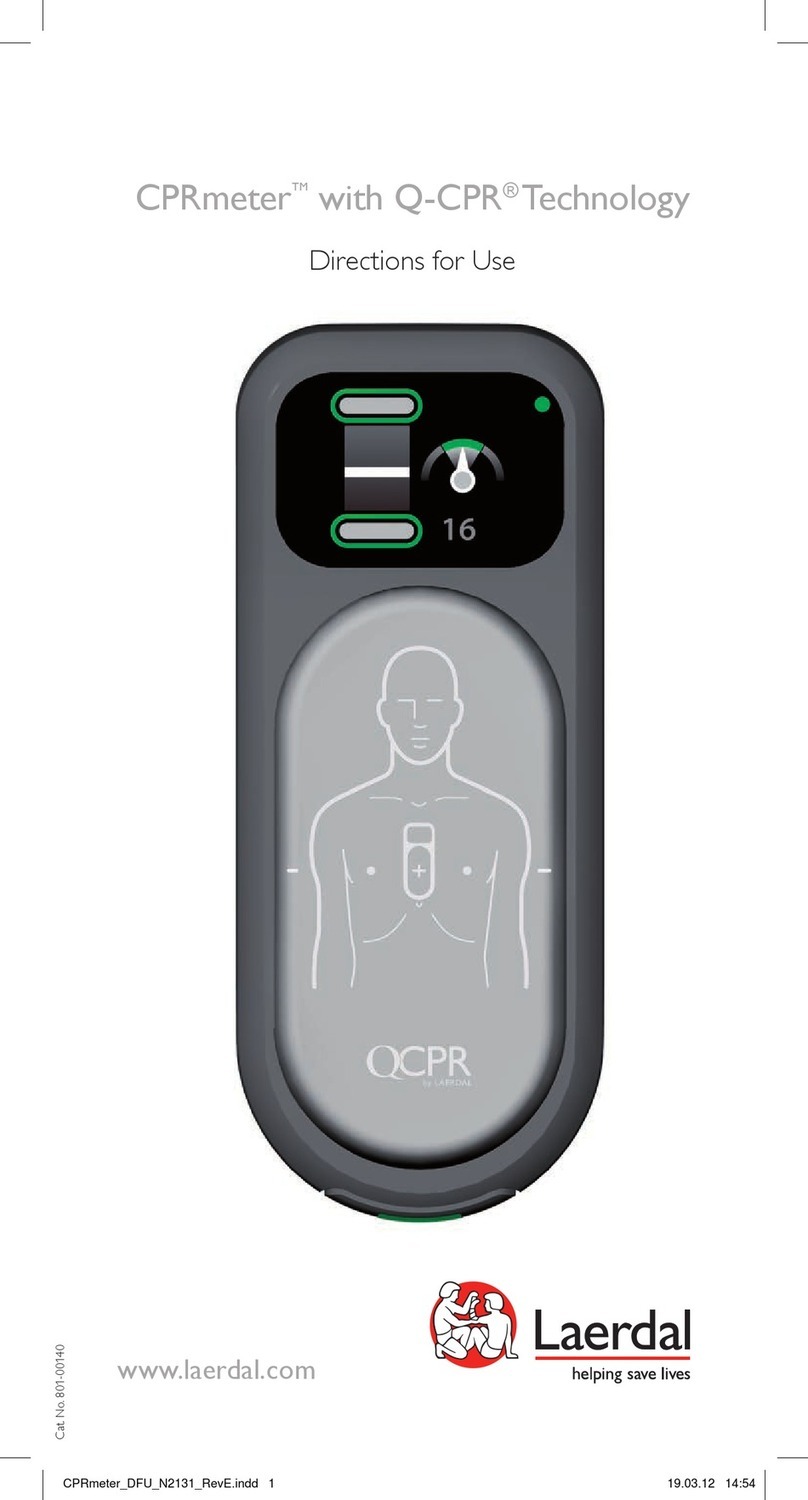 laerdal CPRmeter Directions for use