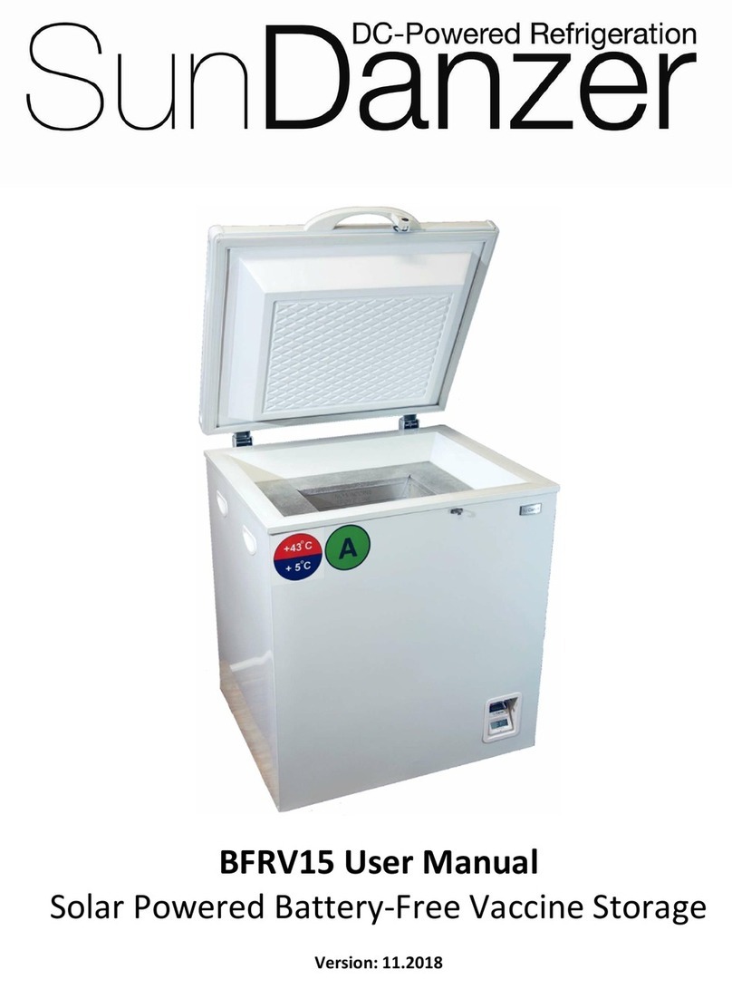 SunDanzer BFRV15 user manual