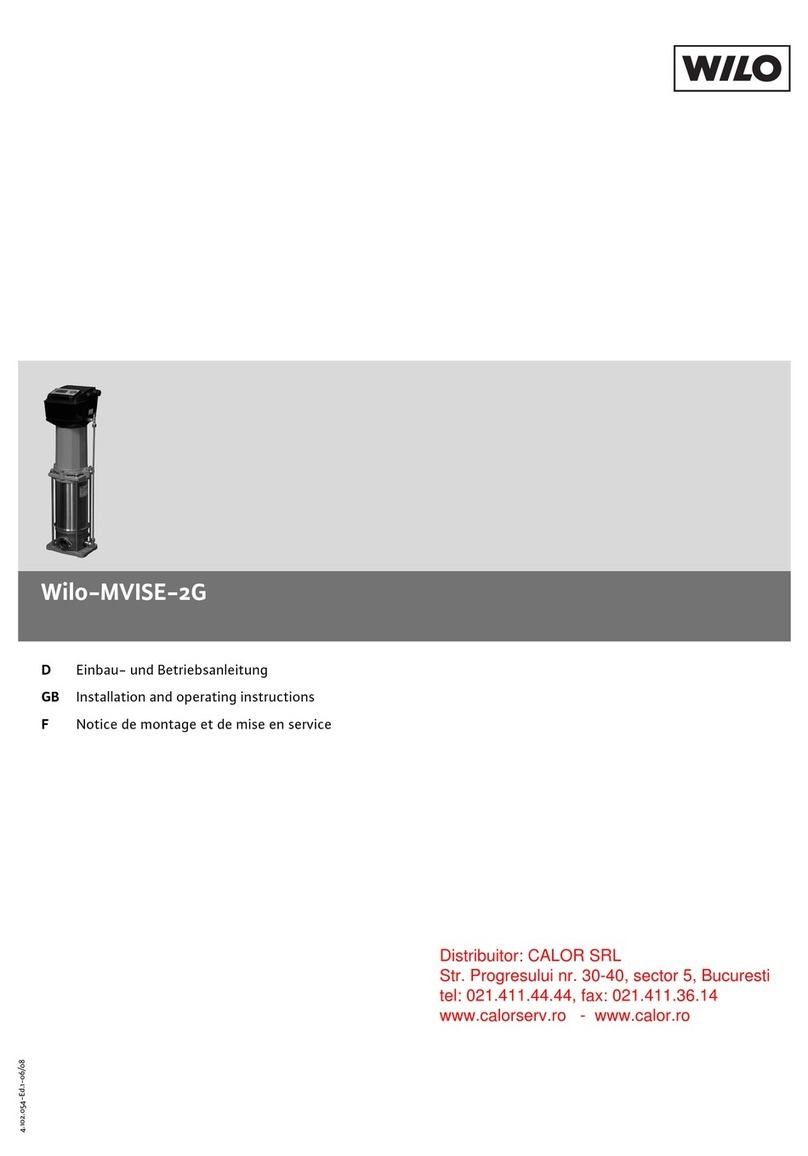 Wilo MVISE 2G Series User manual