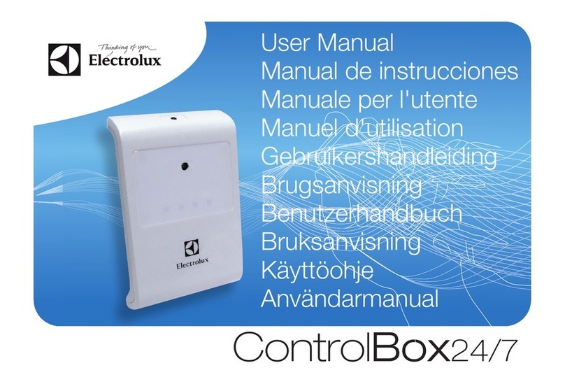 Electrolux ControlBox24/7 user manual