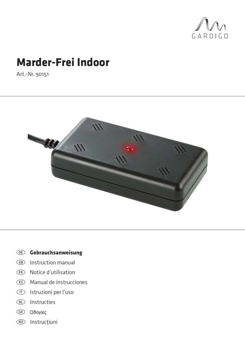 Gardigo 90151 instruction manual
