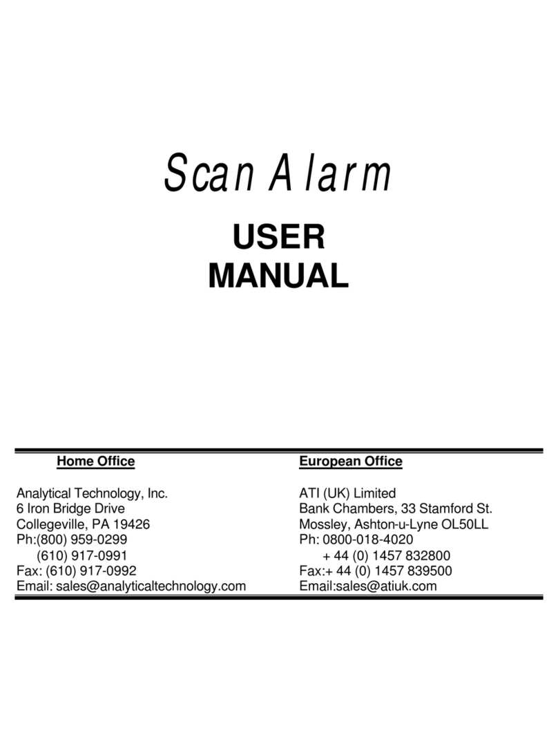 ATI Technologies Scan Alarm C14 user manual