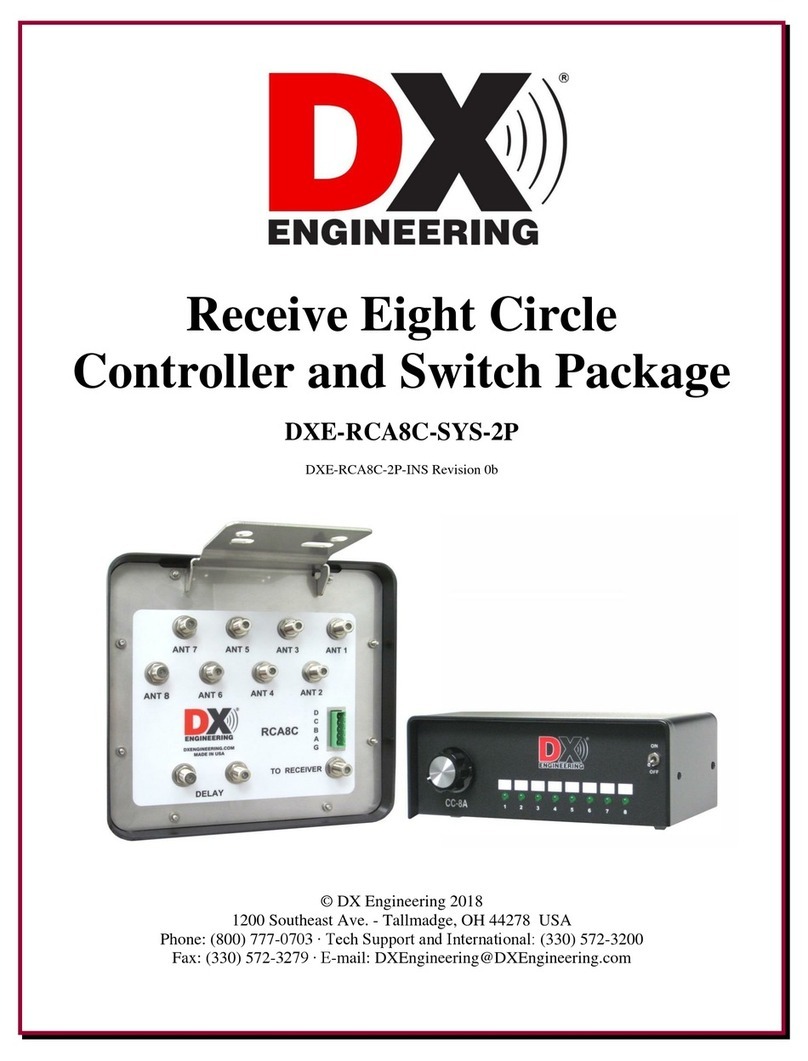 DX Engineering DXE-RCA8C-SYS-2P manual
