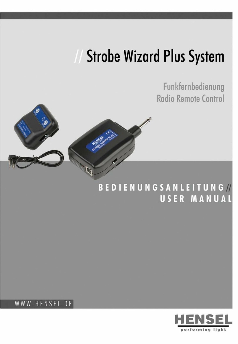 Hensel Strobe Wizard Plus user manual