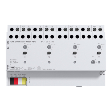 Gira 5431 00 User manual