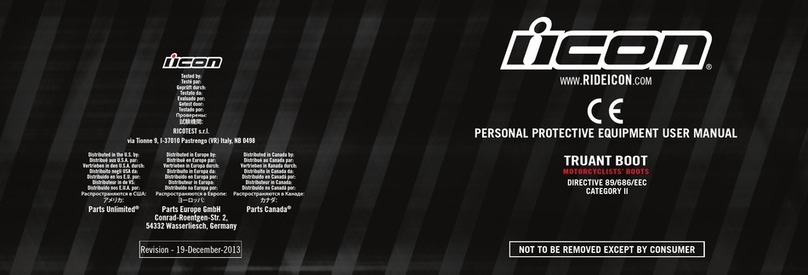 ICON TRUANT BOOT user manual