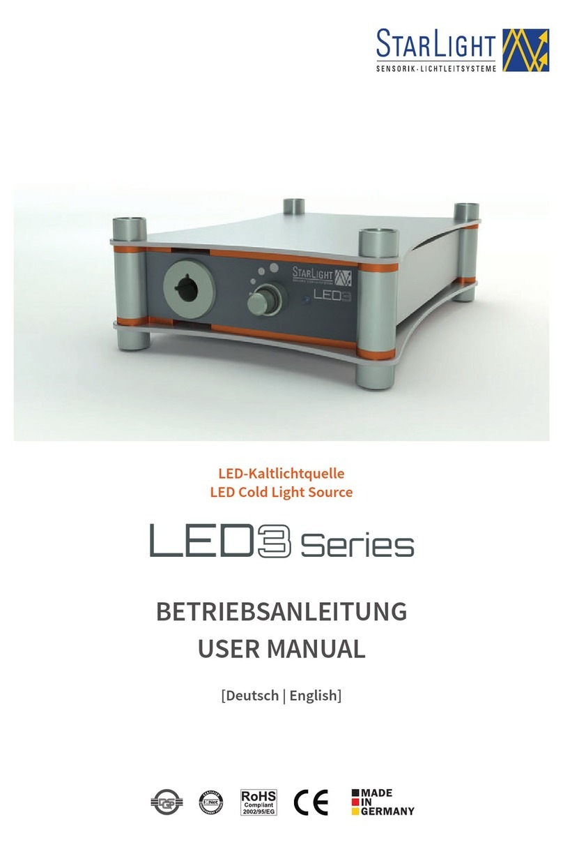 starlight LED3-P User manual