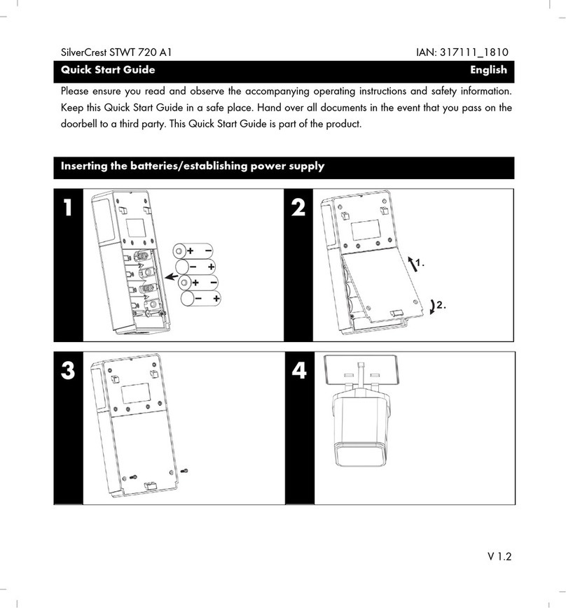 Silvercrest STWT 720 A1 User manual