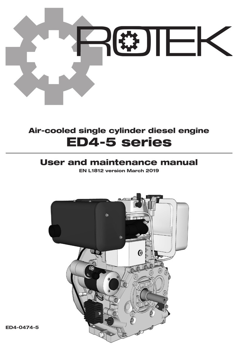 Rotek ED4-5 Series User and maintenance manual