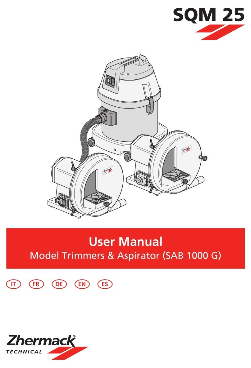 Zhermack SAB 1000 G user manual