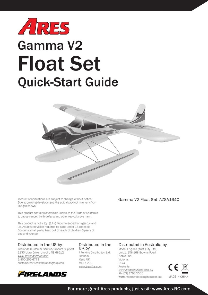 Ares Gamma V2 Float Set User manual