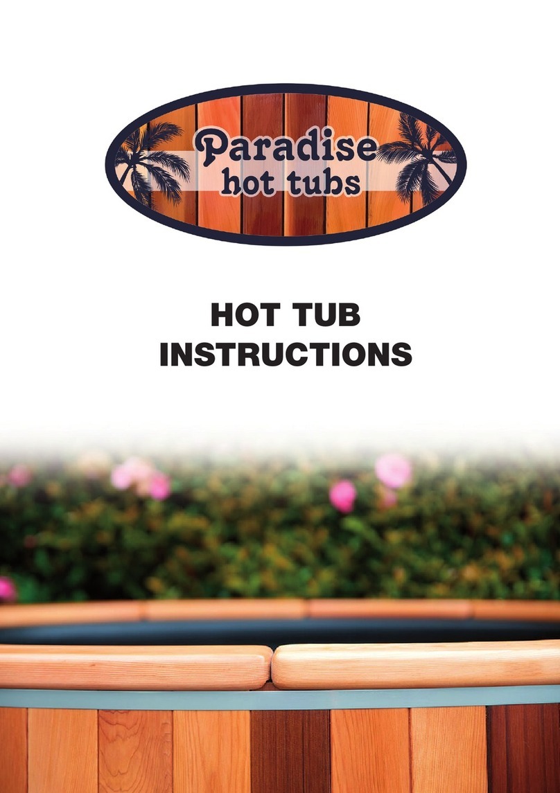 Paradise Datacom HOT TUB instructions